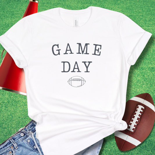 Soft cotton Game Day football shirt perfect for fans and tailgates