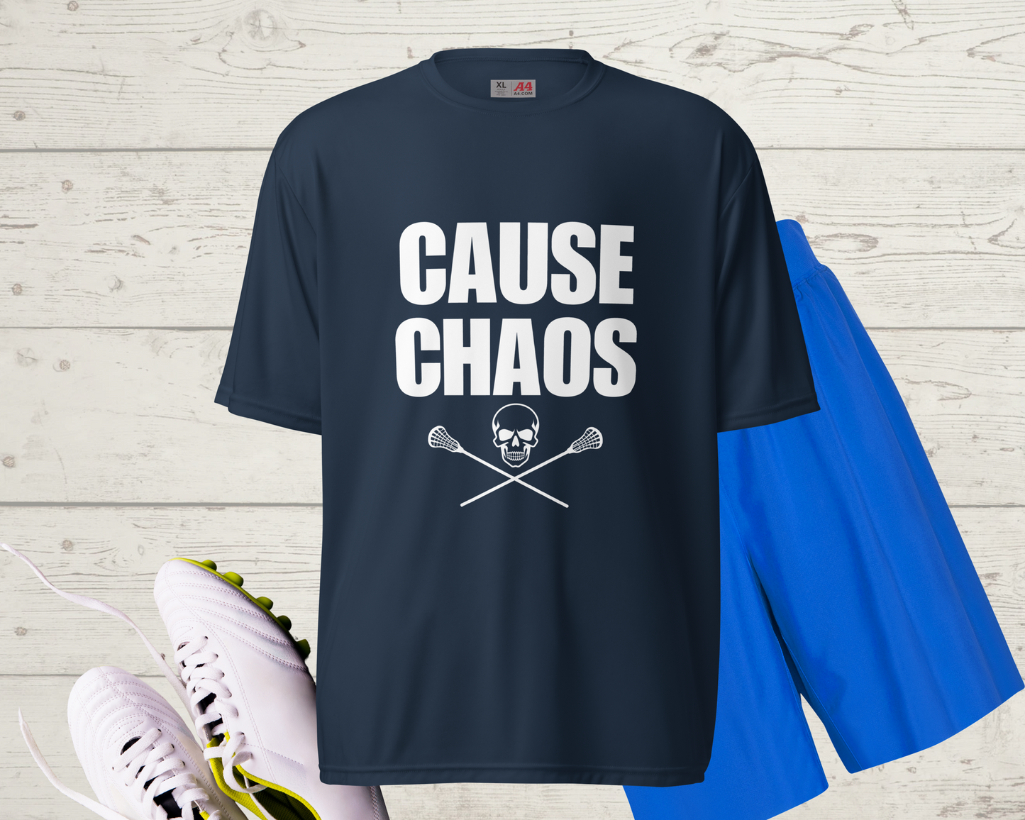 Cause Chaos Performance Tee