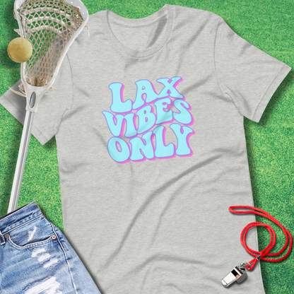 Lax Vibes Only Pastel T-Shirt