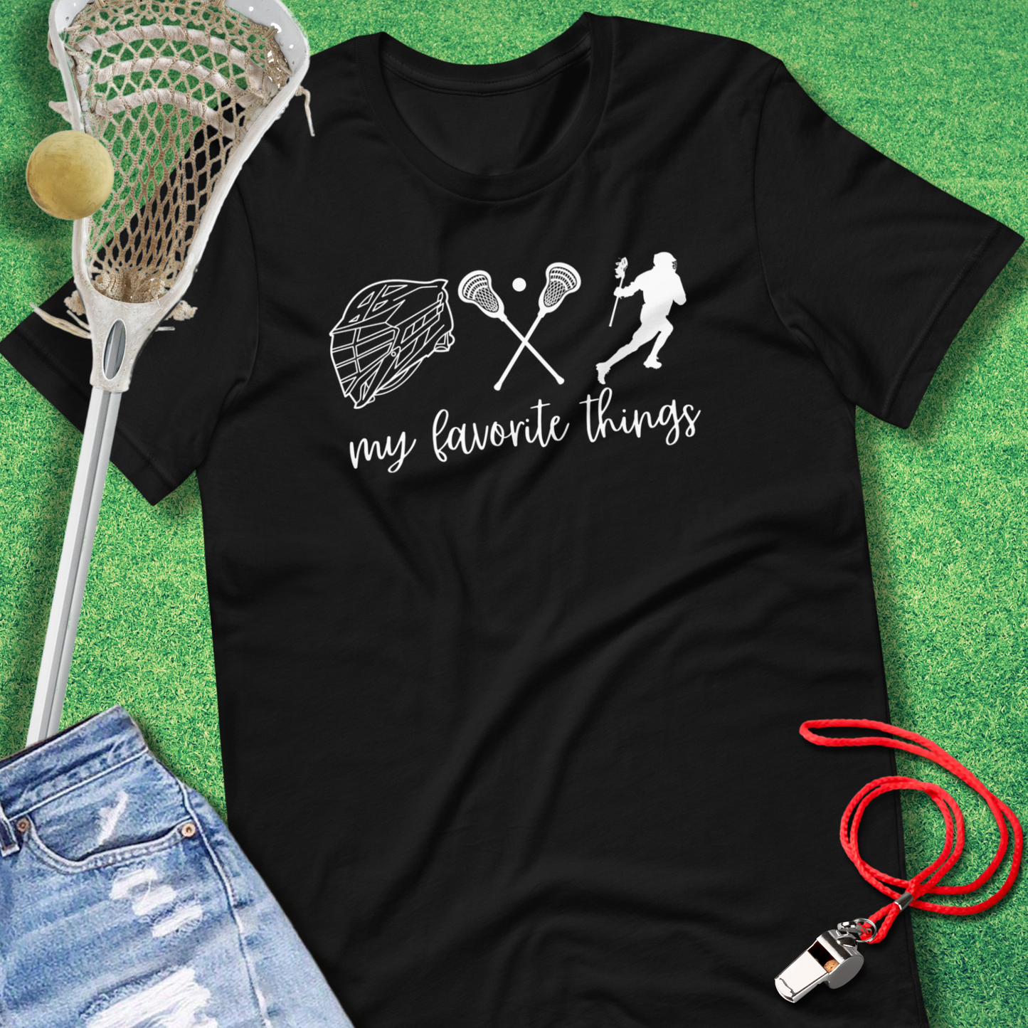 My Favorite Things: Lacrosse Edition T-Shirt