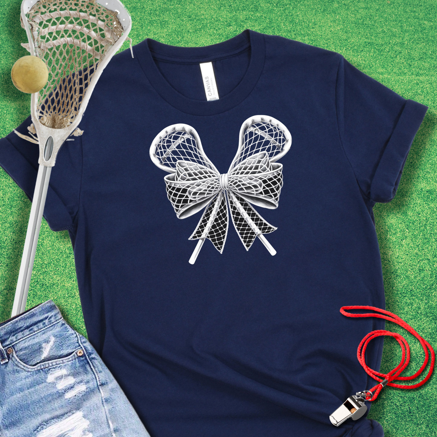 Lacrosse Bow T-Shirt