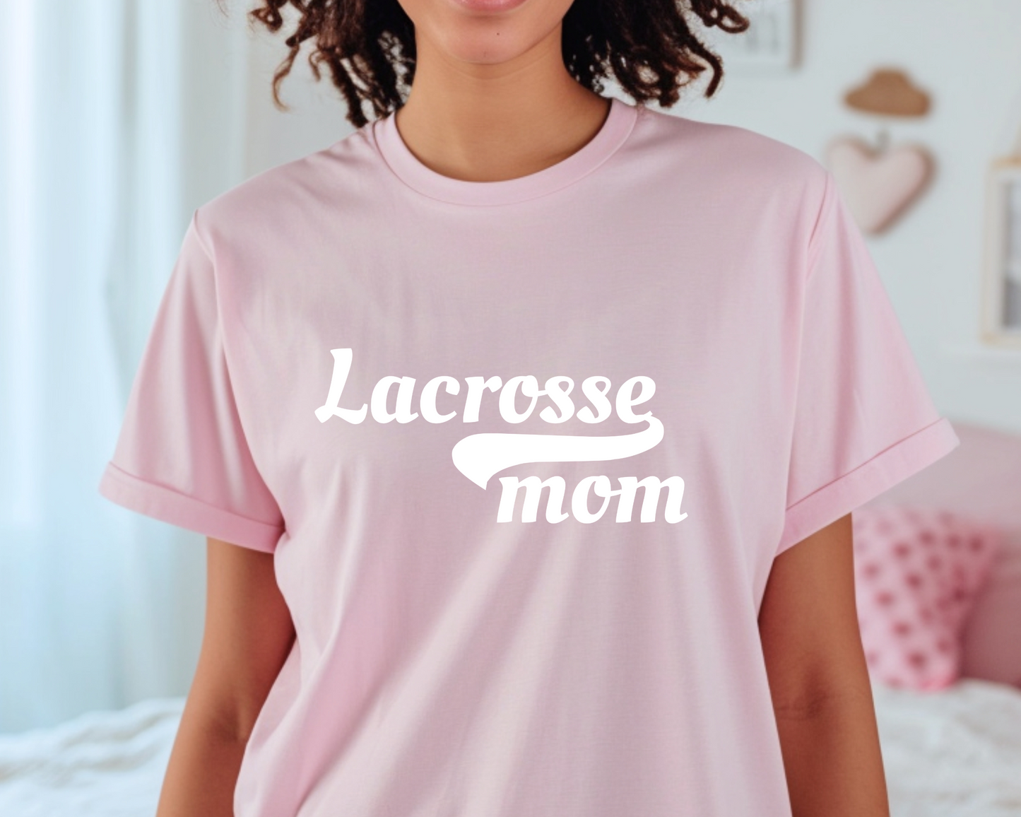 Lacrosse Mom Vintage Style T-Shirt