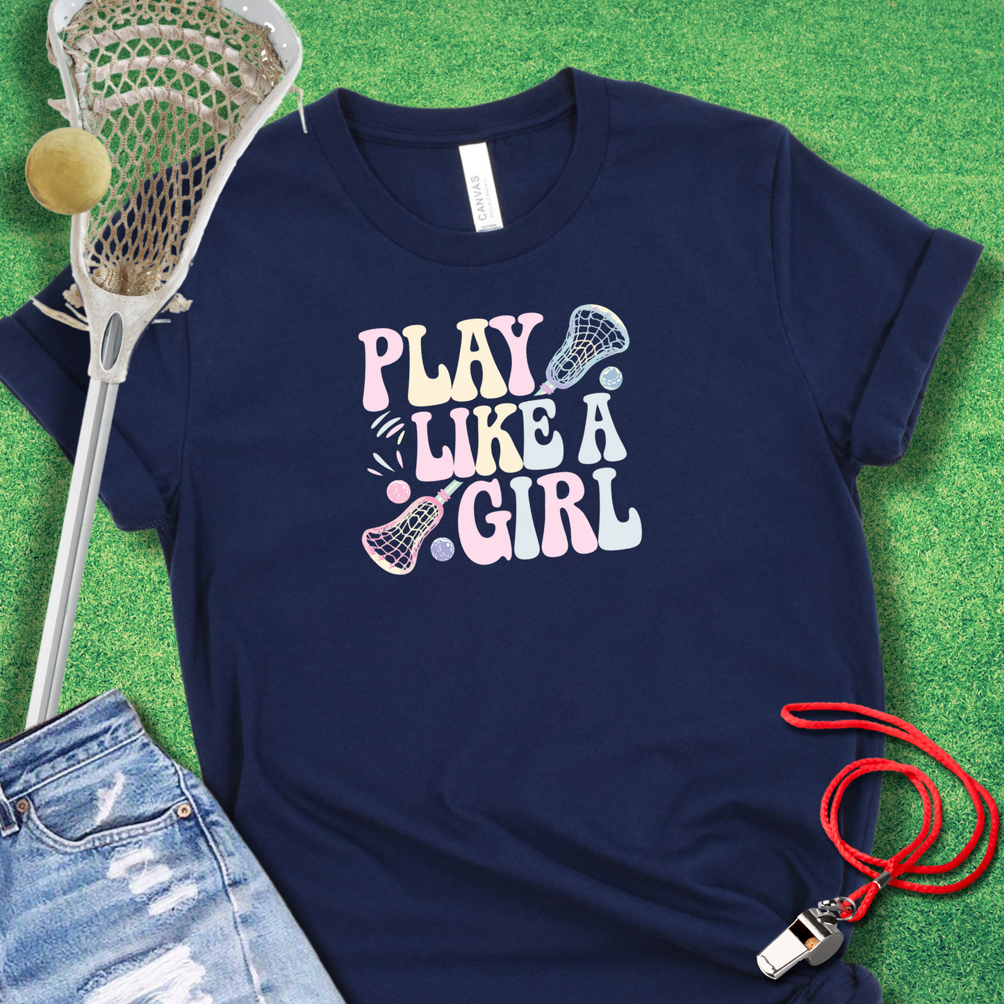 Play Like A Girl T-Shirt