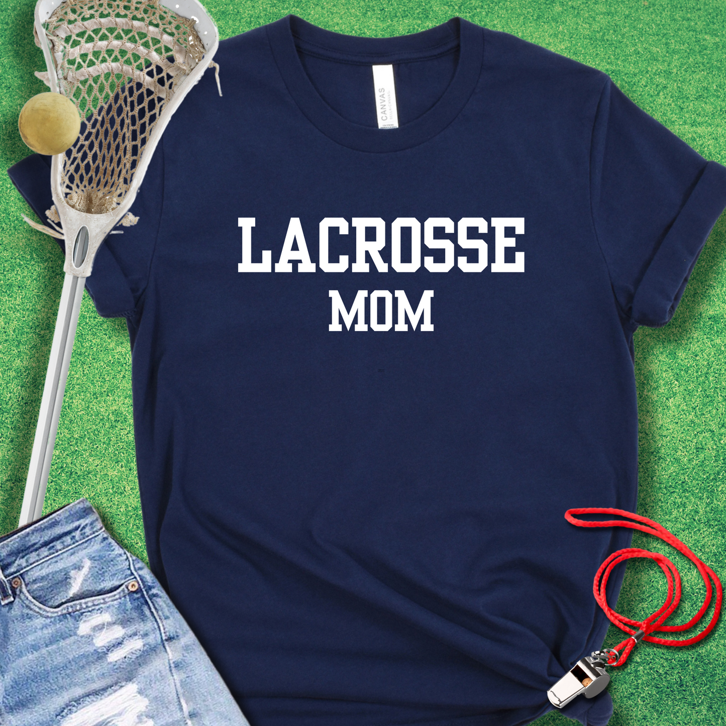 Lacrosse Mom Varsity T-Shirt