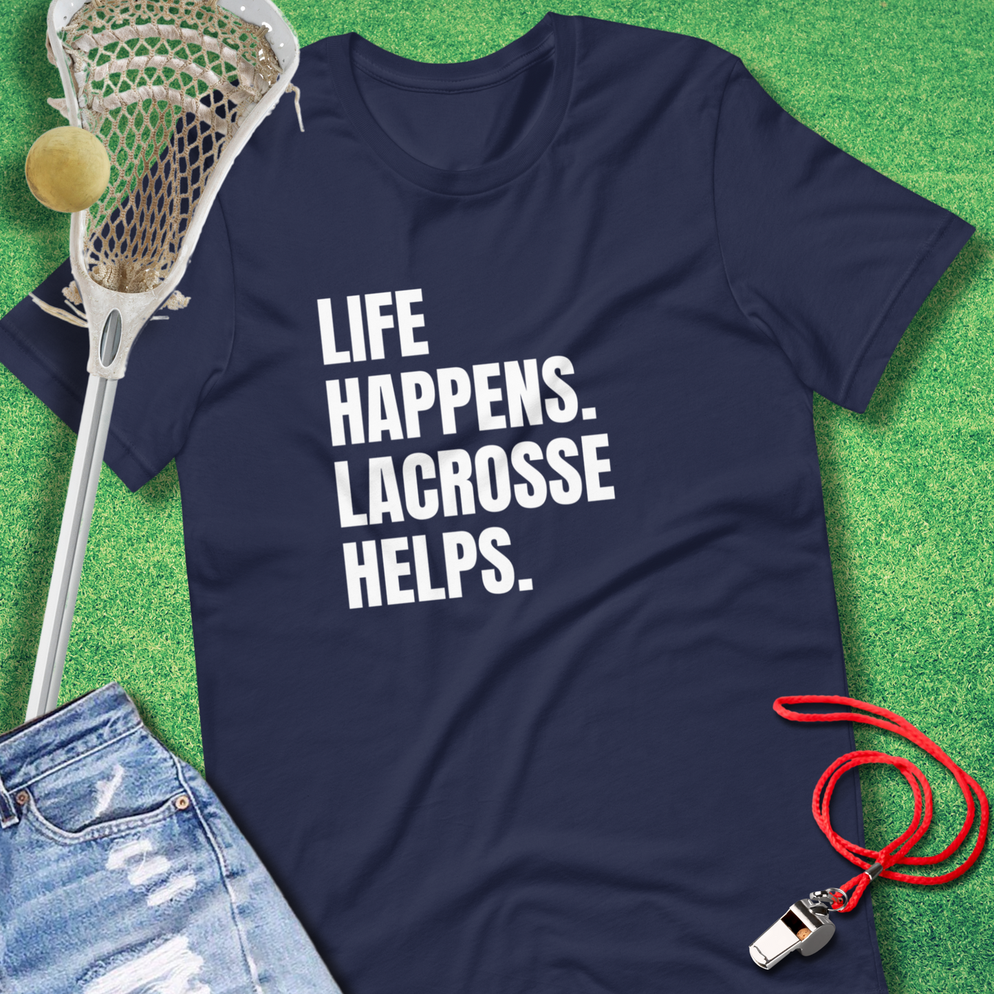 Lacrosse Helps T-Shirt