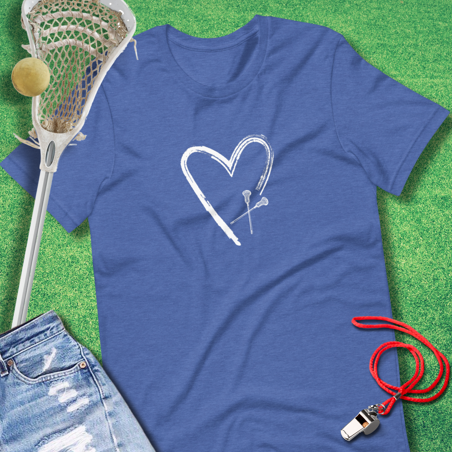 Heart Lacrosse T-Shirt