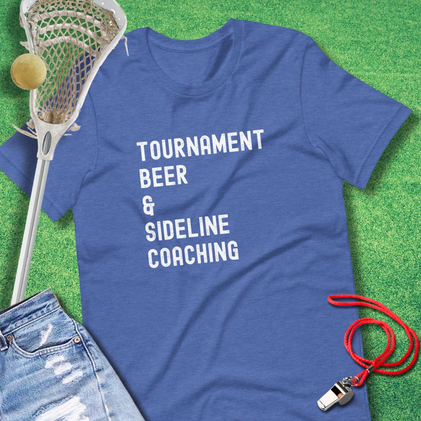 Tournament Beer and Sideline Coaching T-Shirt