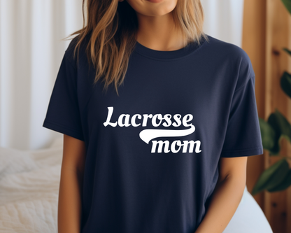 Lacrosse Mom Vintage Style T-Shirt