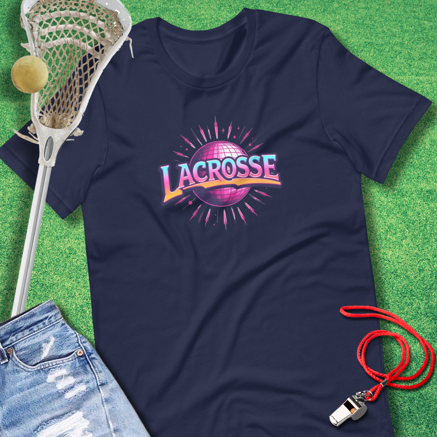 Lacrosse Disco T-Shirt