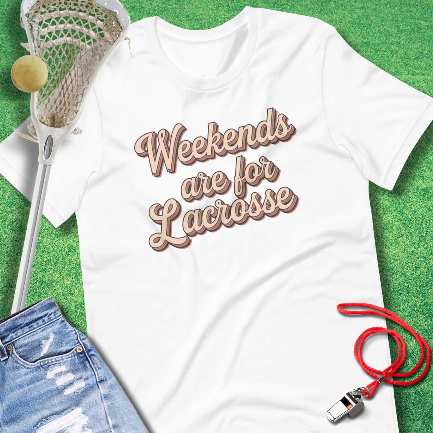 Weekends Are For Lacrosse T-Shirt