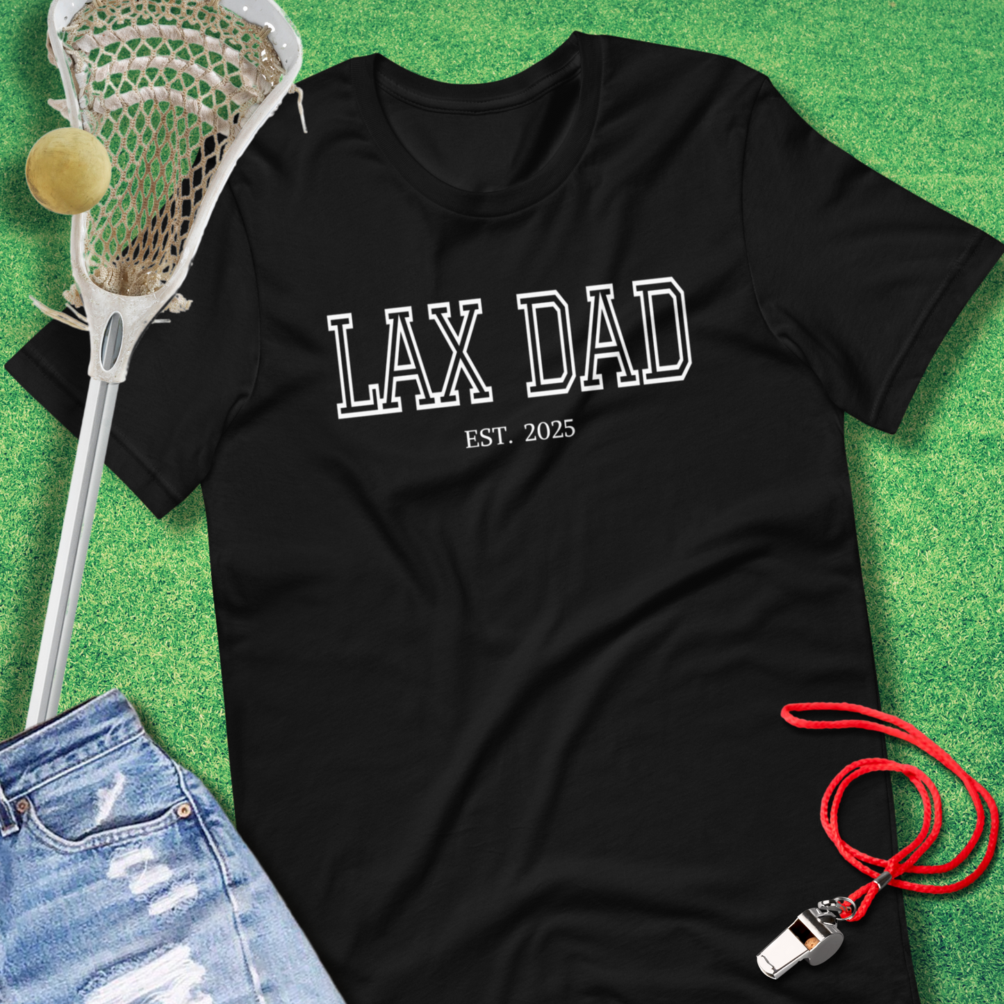 Lax Dad Est 2025 T-Shirt