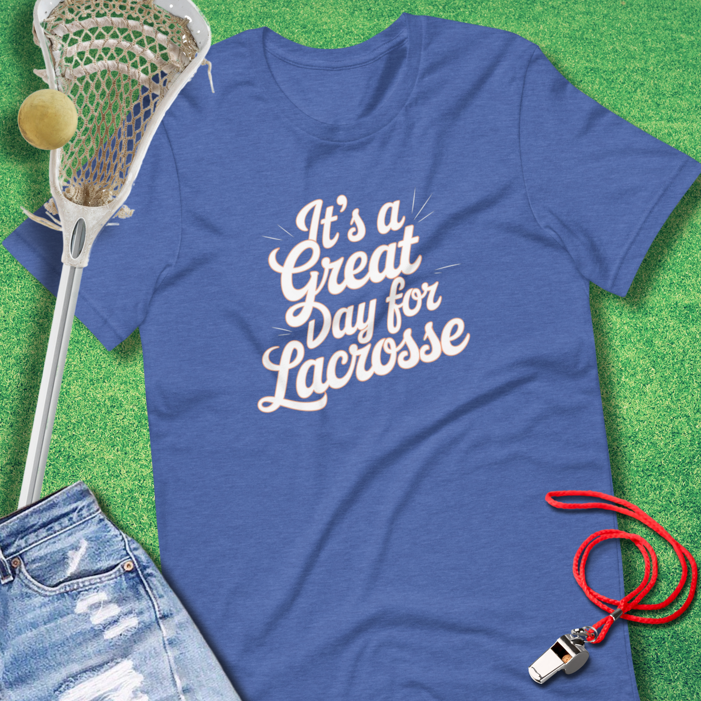 Great Day for Lacrosse  T-Shirt