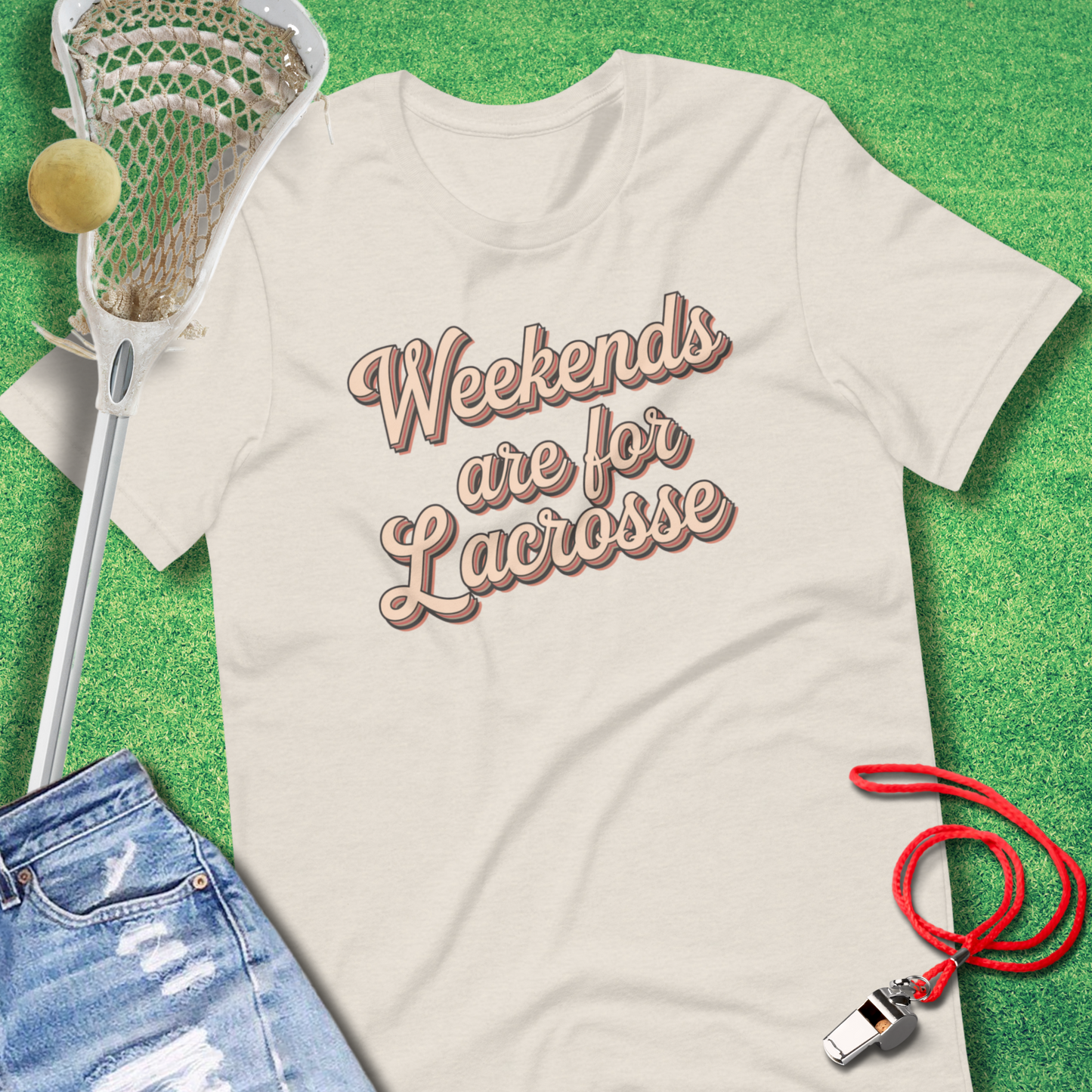 Weekends Are For Lacrosse T-Shirt