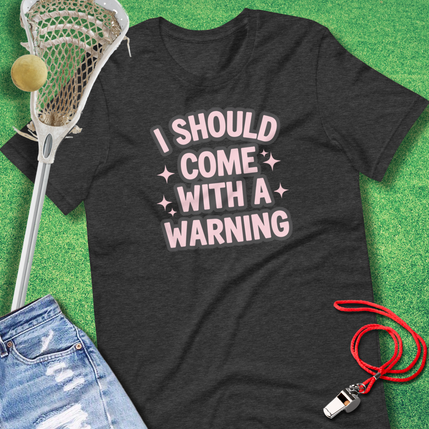 I Should Come With a Warning Mom T-Shirt