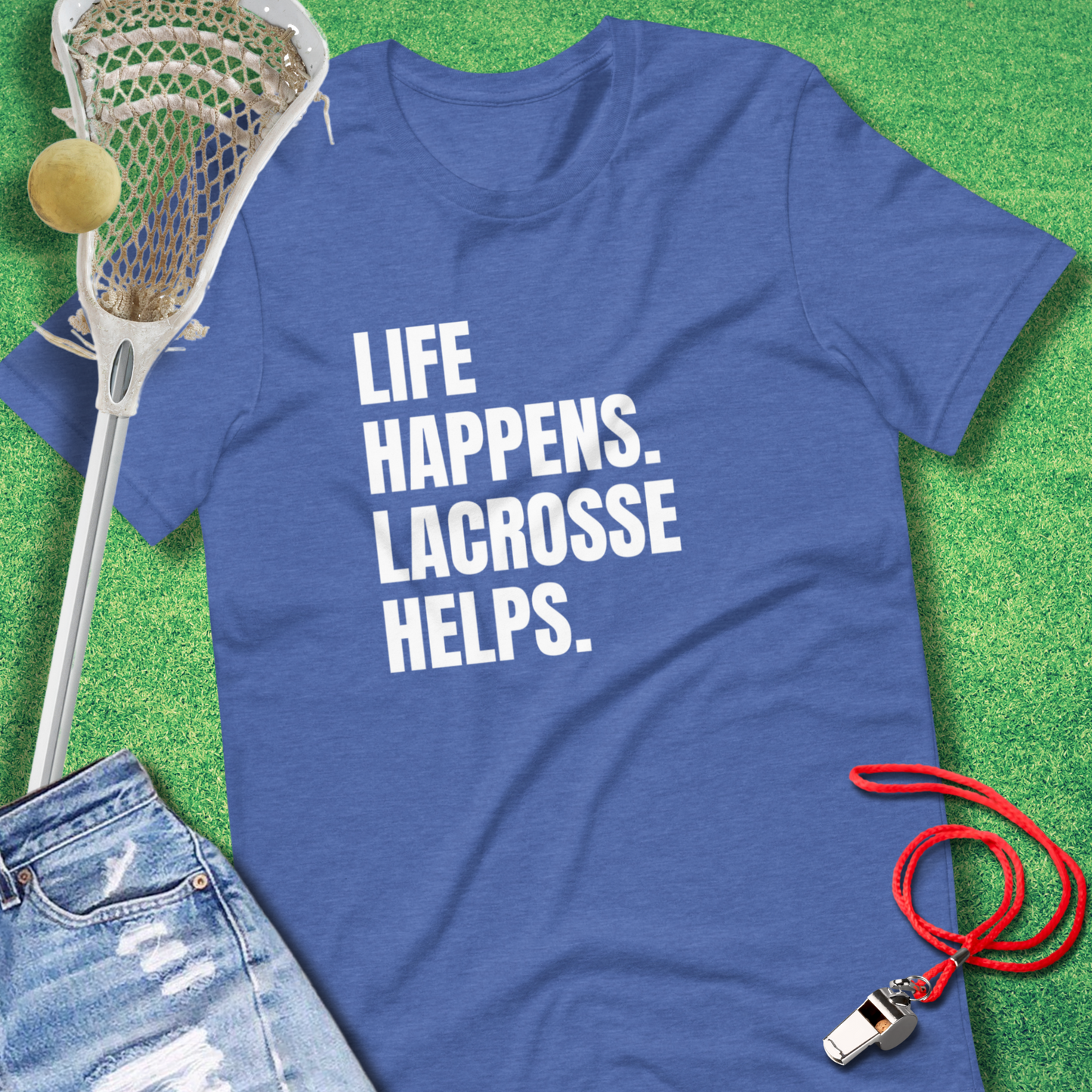 Lacrosse Helps T-Shirt