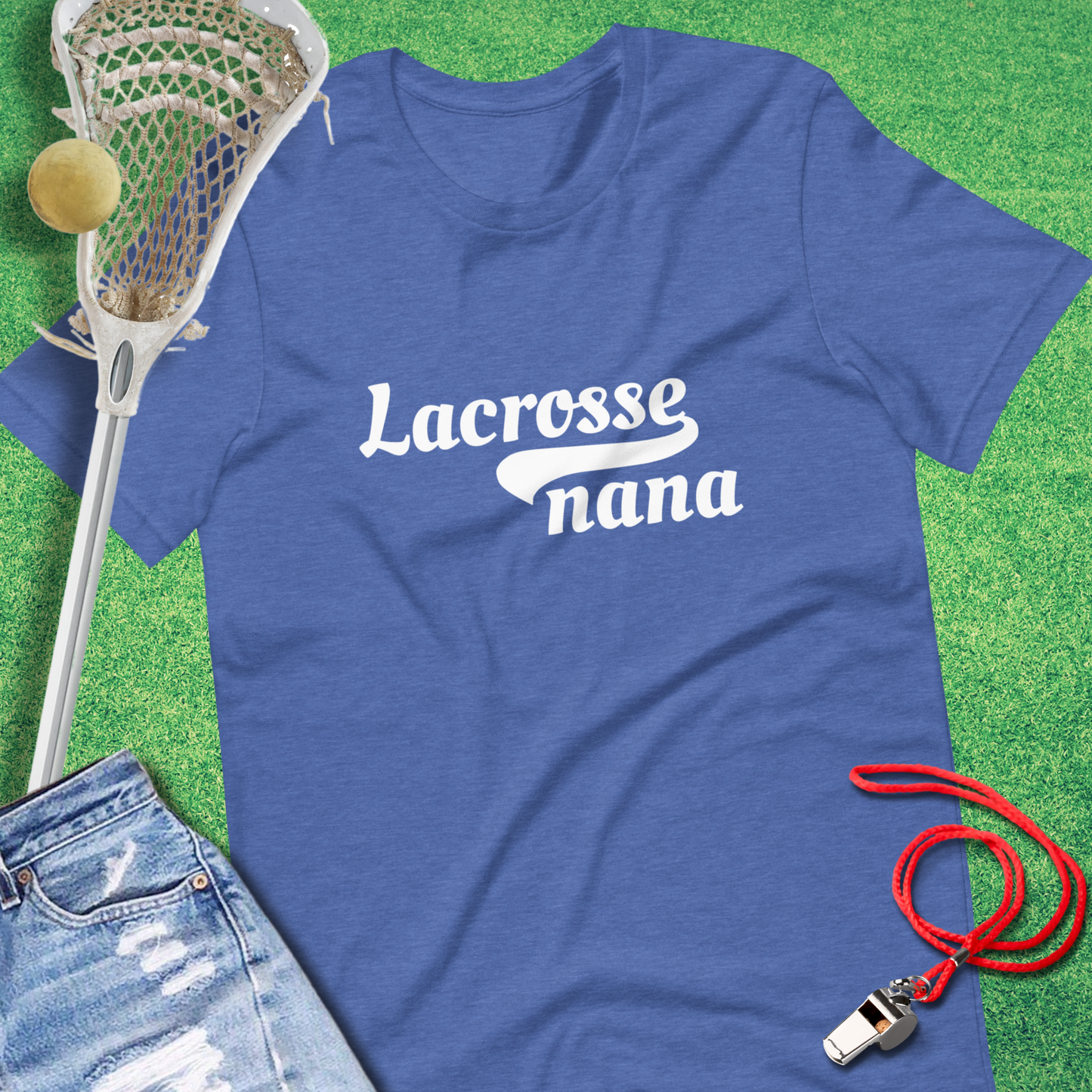 Lacrosse Nana Vintage Style T-Shirt