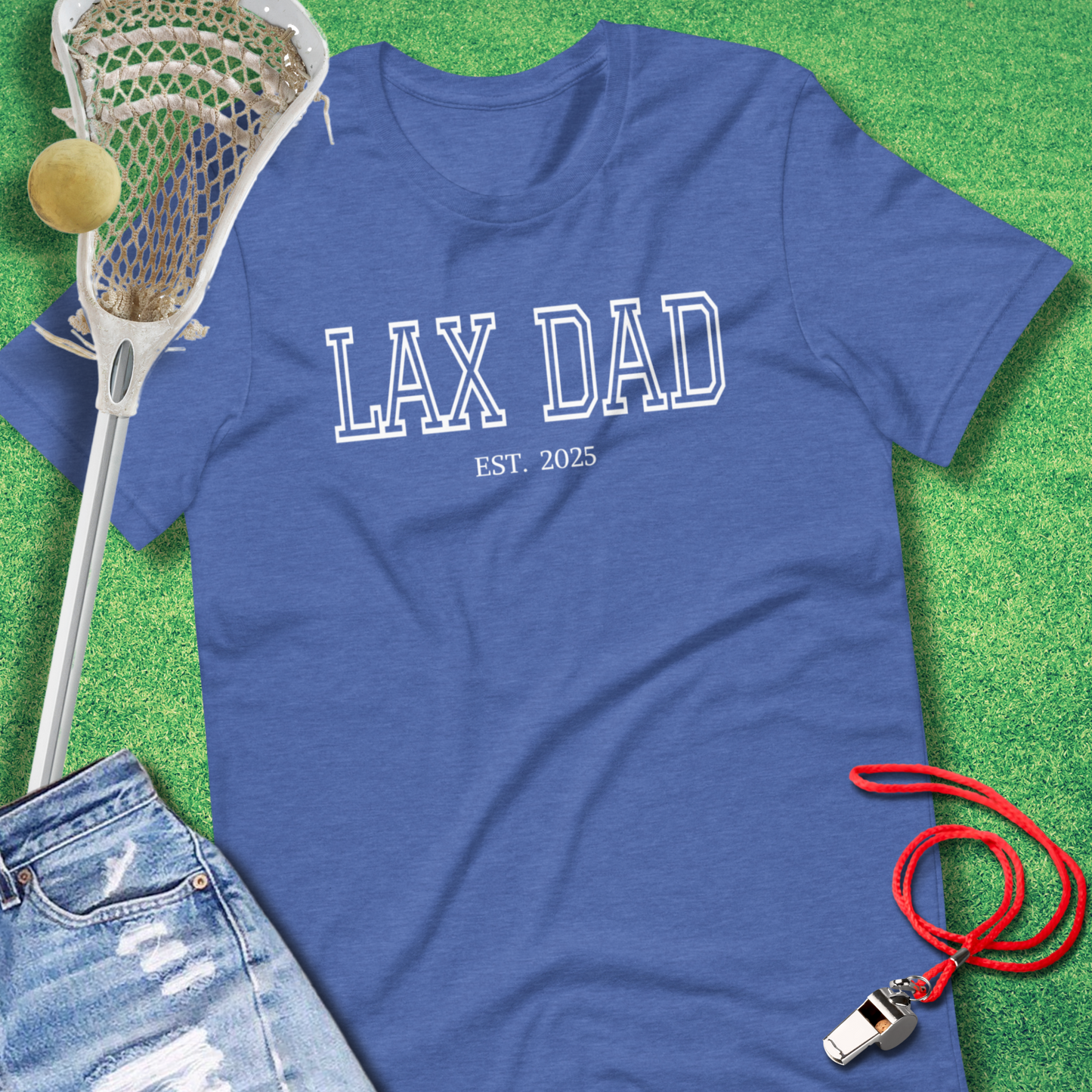 Lax Dad Est 2025 T-Shirt