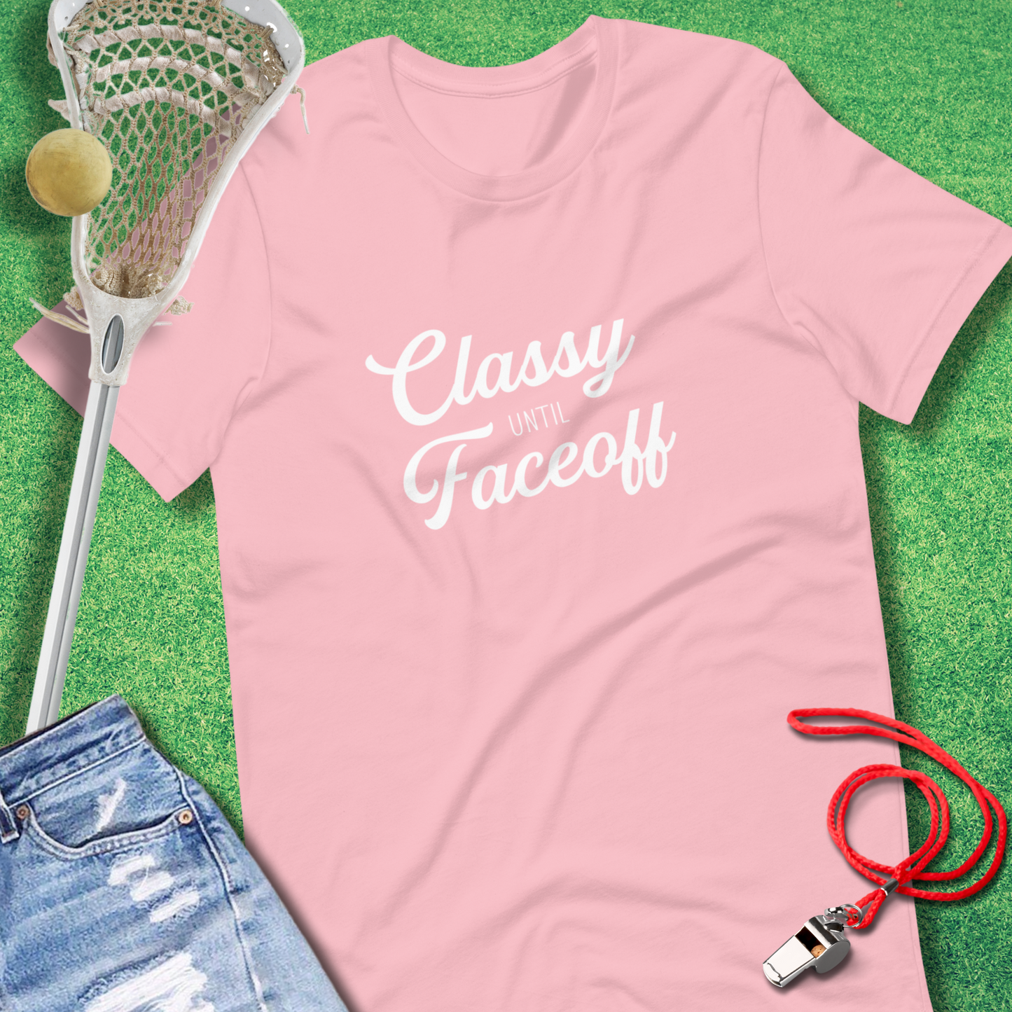 Classy Until Faceoff T-Shirt