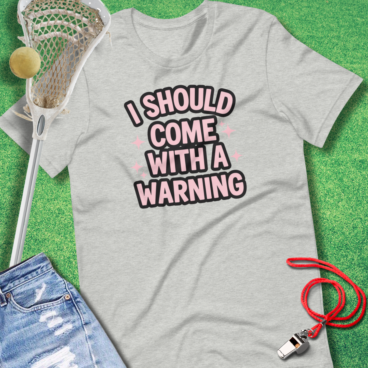 I Should Come With a Warning Mom T-Shirt