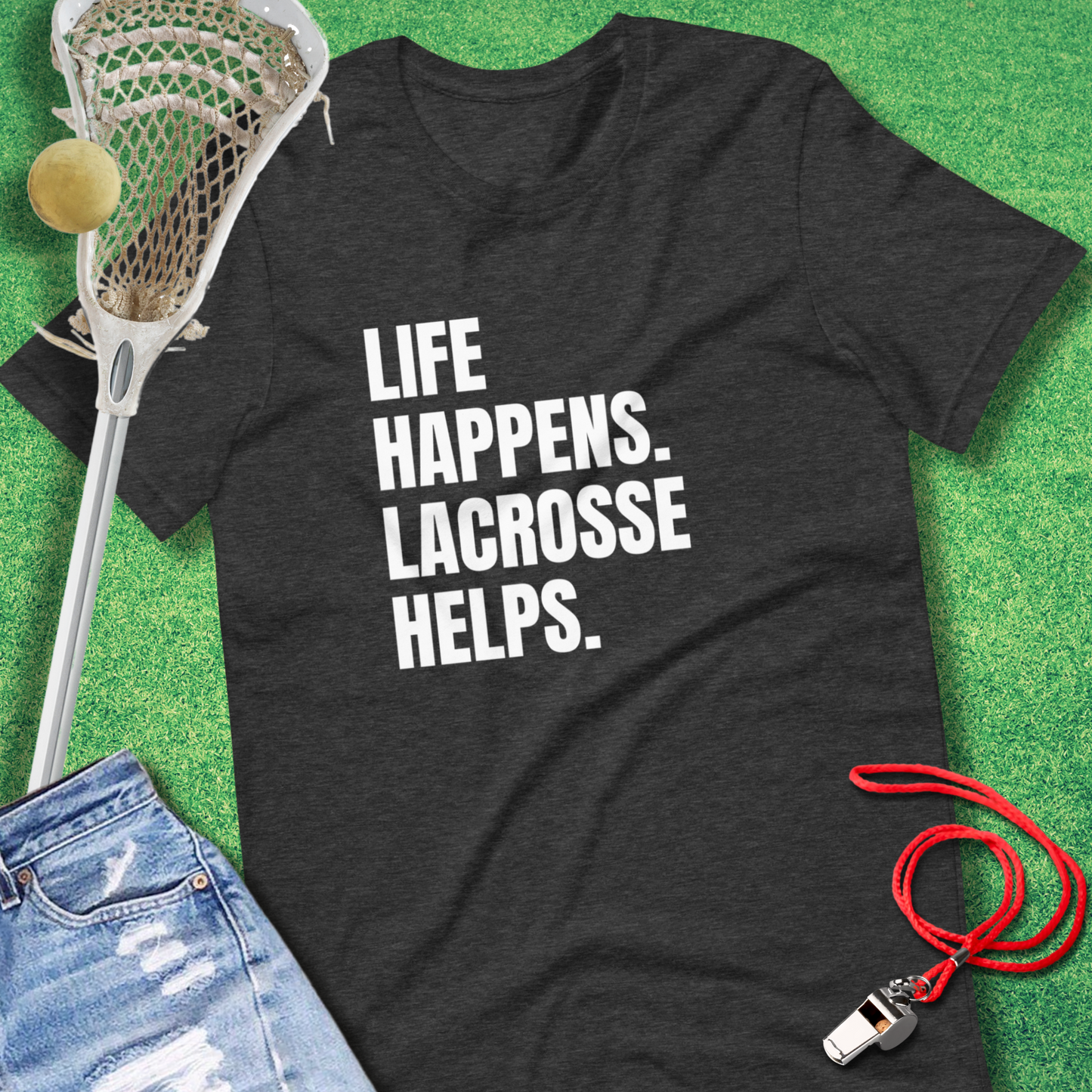 Lacrosse Helps T-Shirt