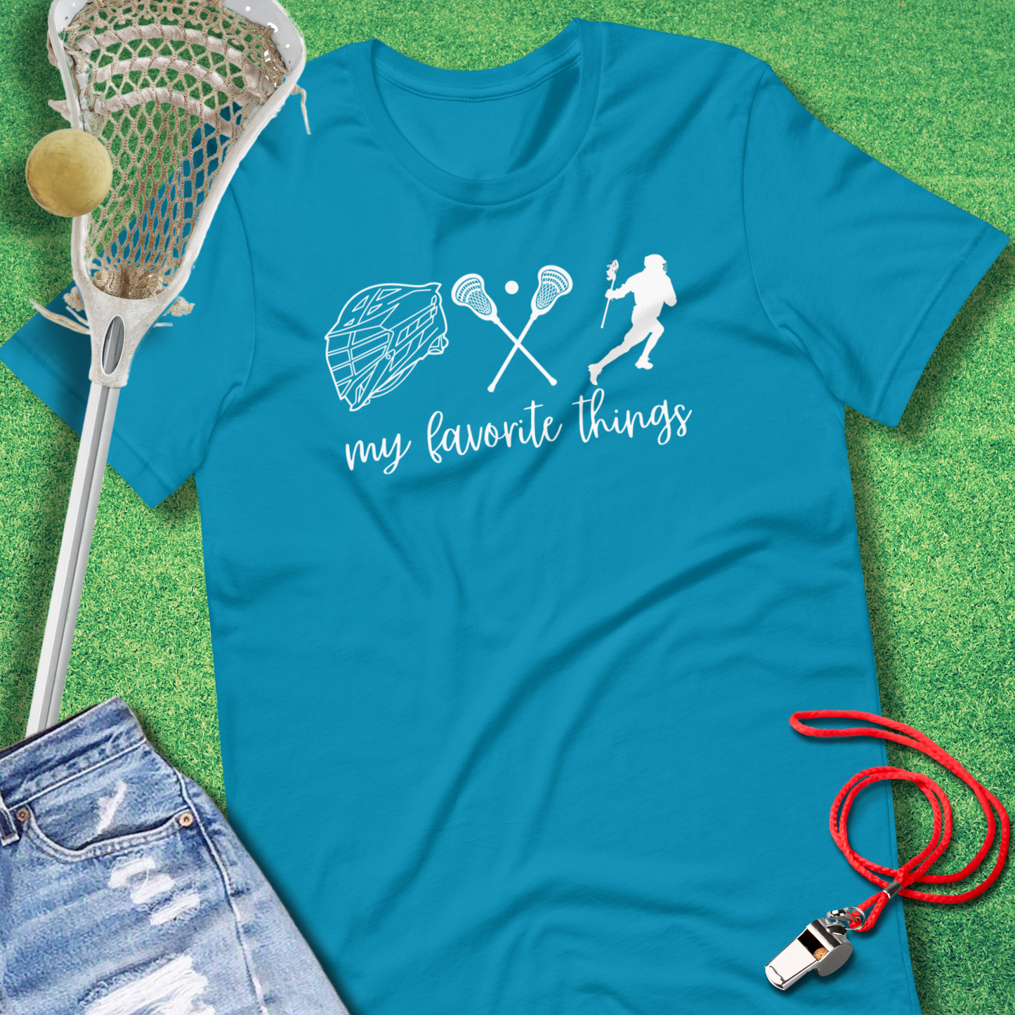 My Favorite Things: Lacrosse Edition T-Shirt