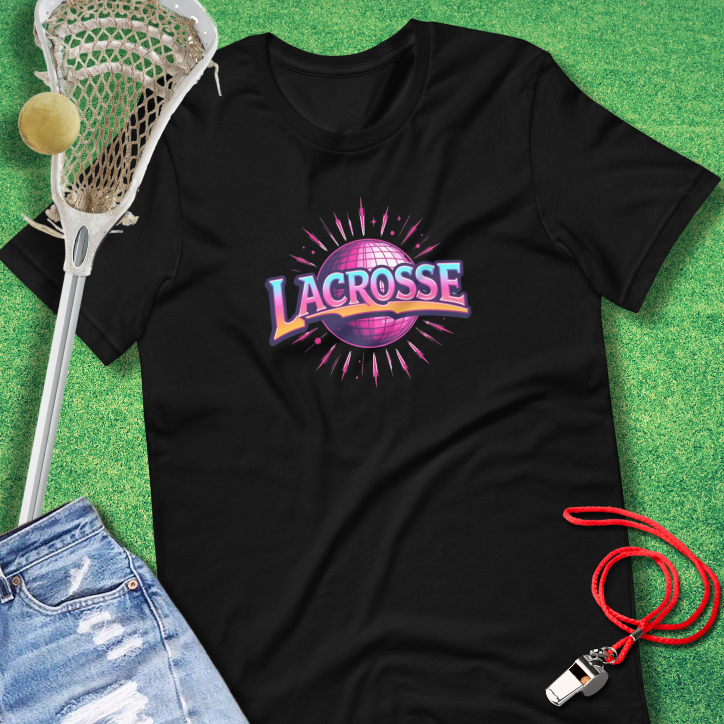 Lacrosse Disco T-Shirt