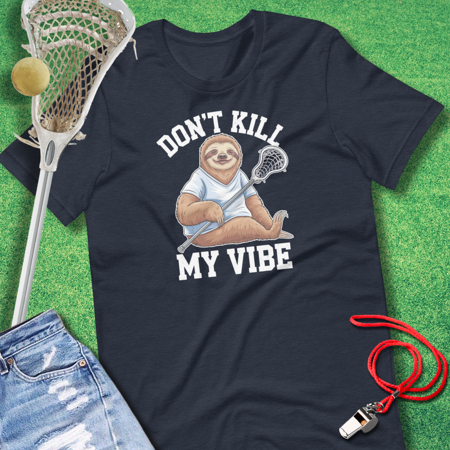 Don't Kill My Vibe Sloth T-Shirt