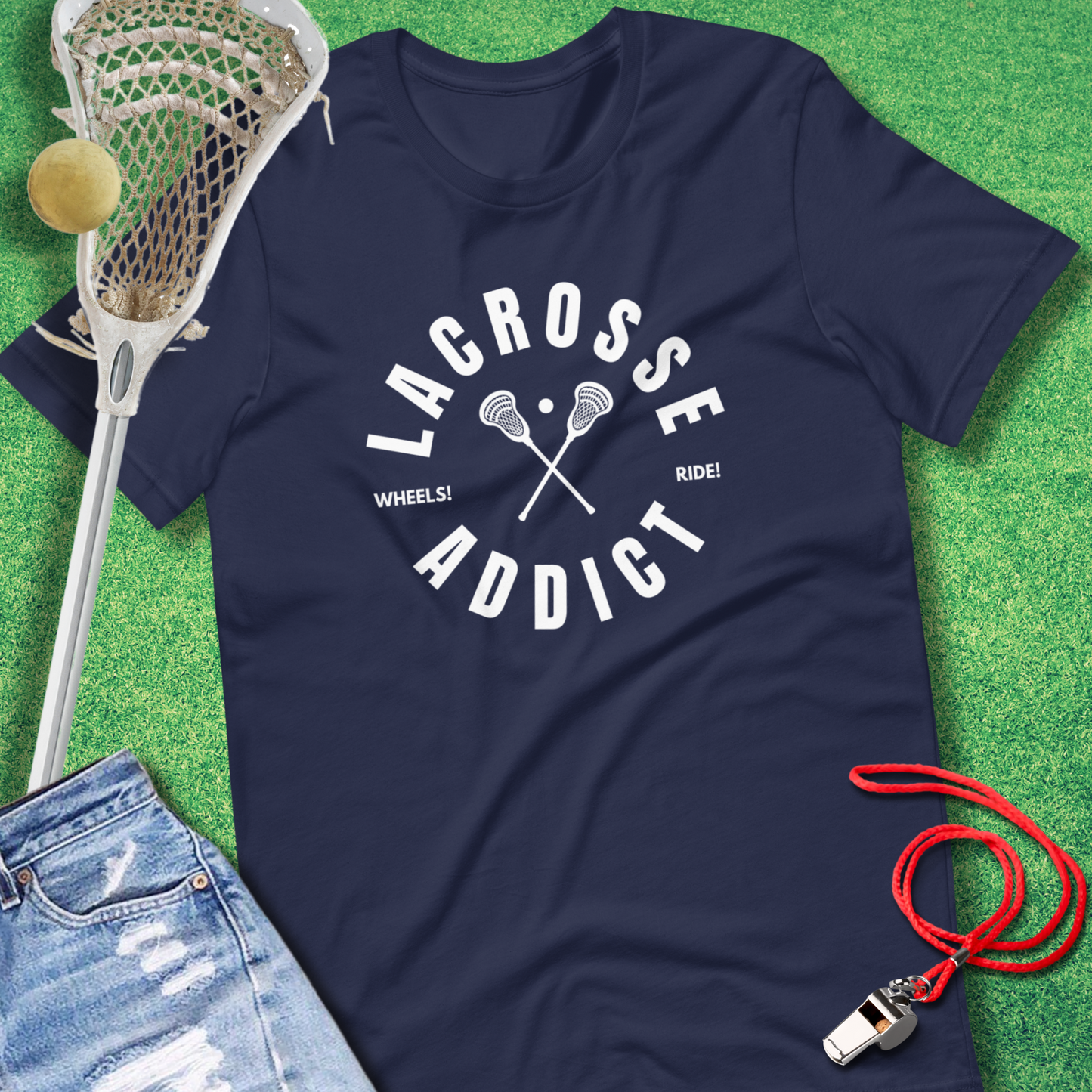 Lacrosse Addict T-Shirt