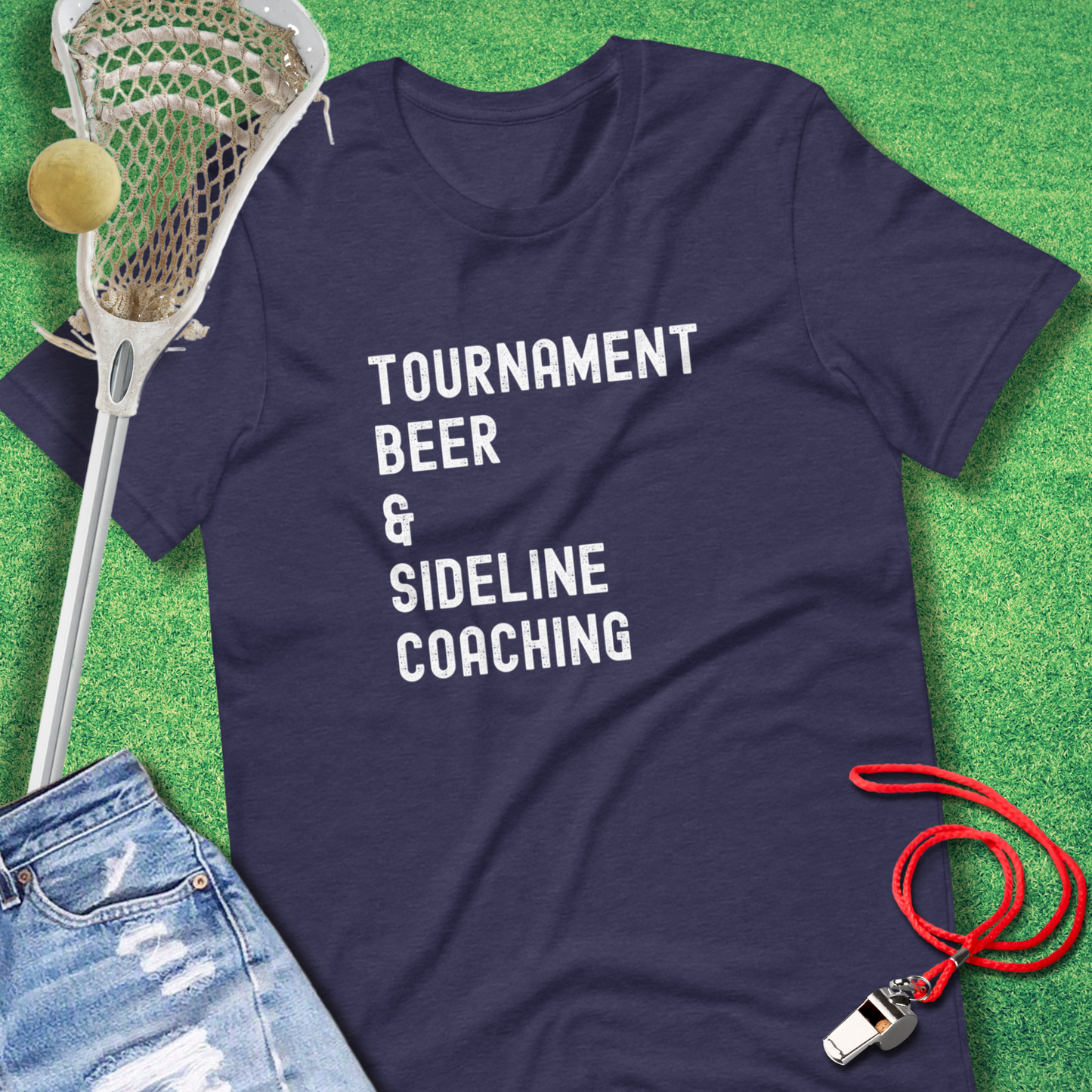 Tournament Beer and Sideline Coaching T-Shirt