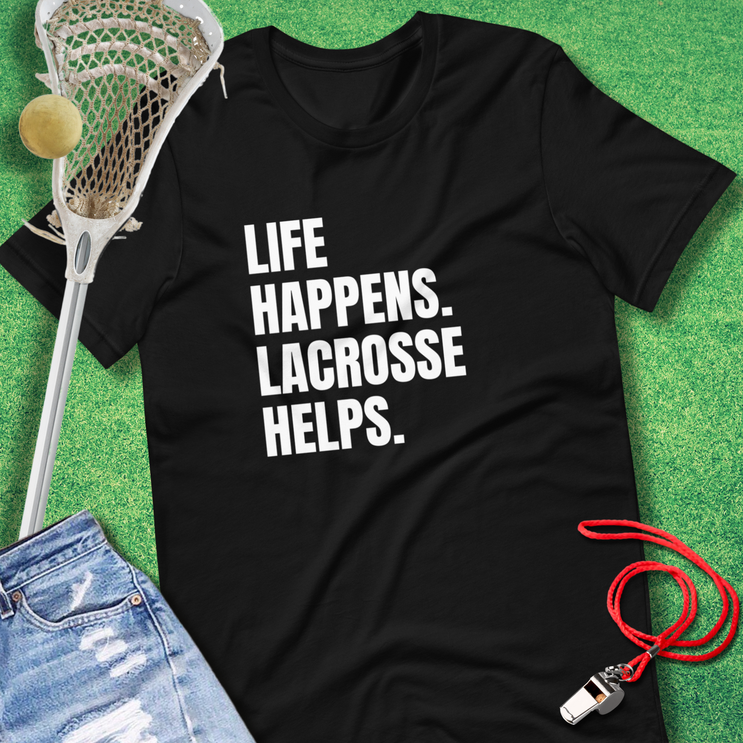 Lacrosse Helps T-Shirt