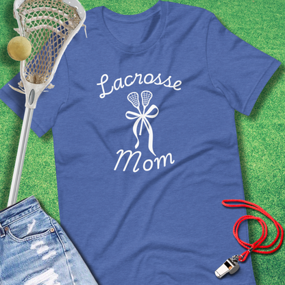 Lacrosse Mom: Sticks & Bows T-Shirt