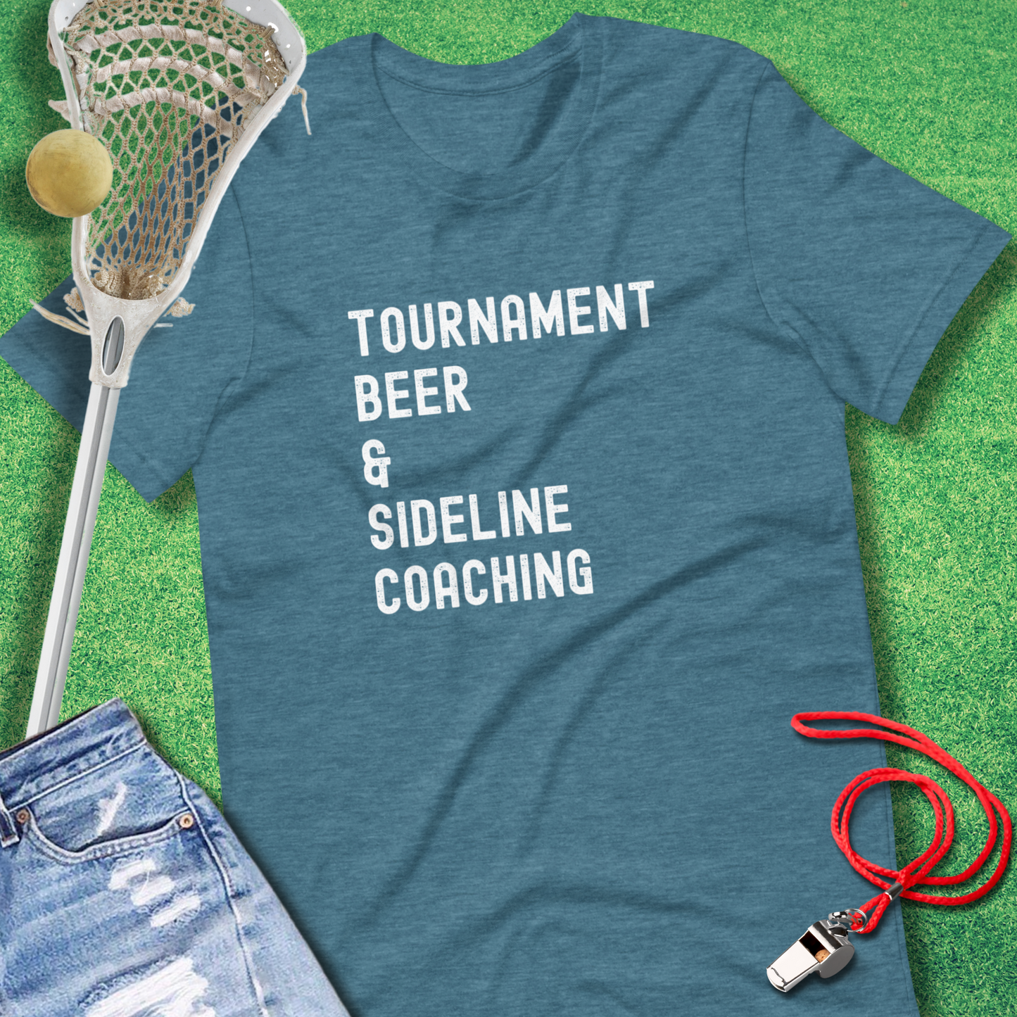 Tournament Beer and Sideline Coaching T-Shirt