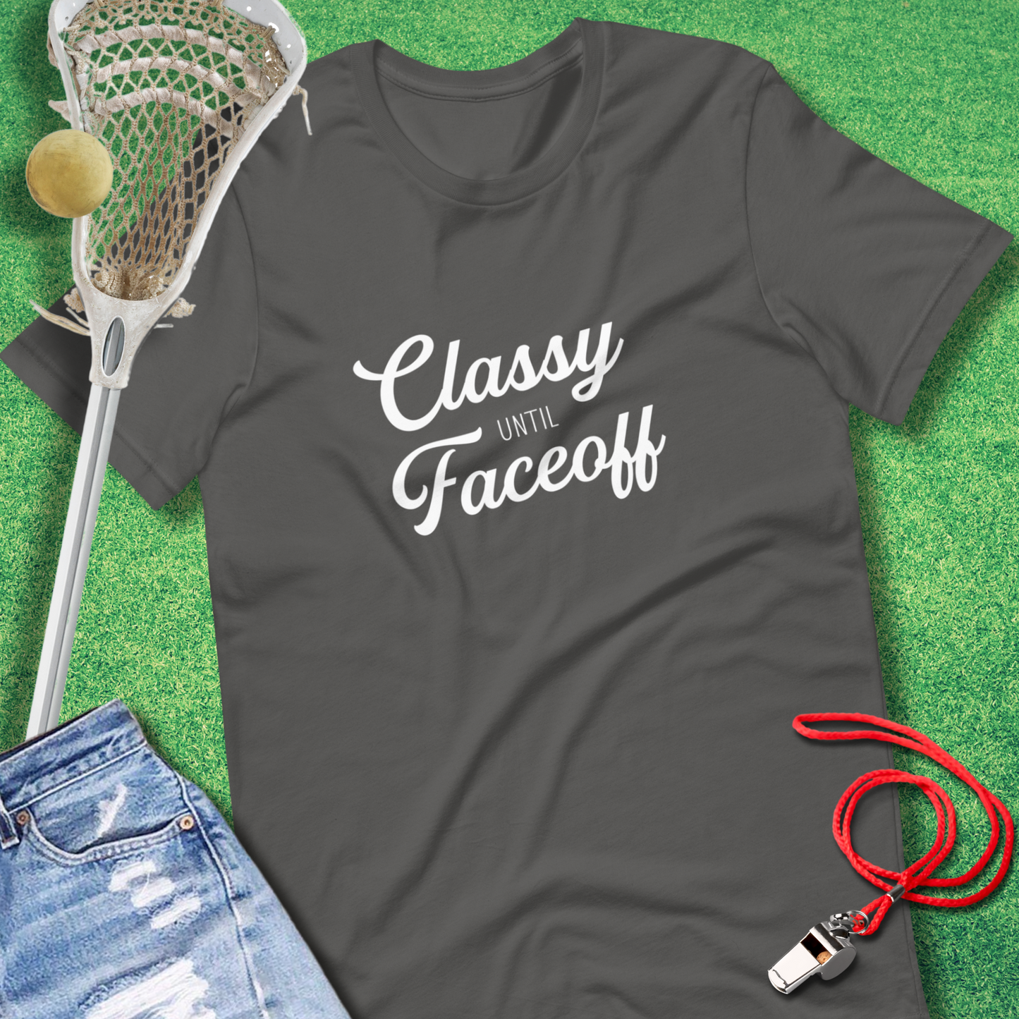 Classy Until Faceoff T-Shirt