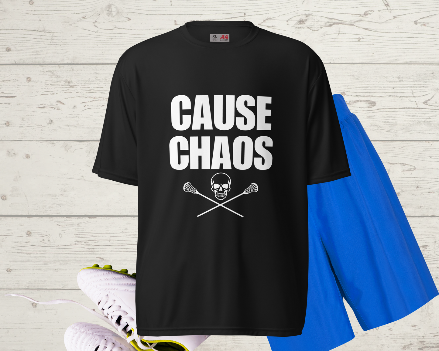 Cause Chaos Performance Tee