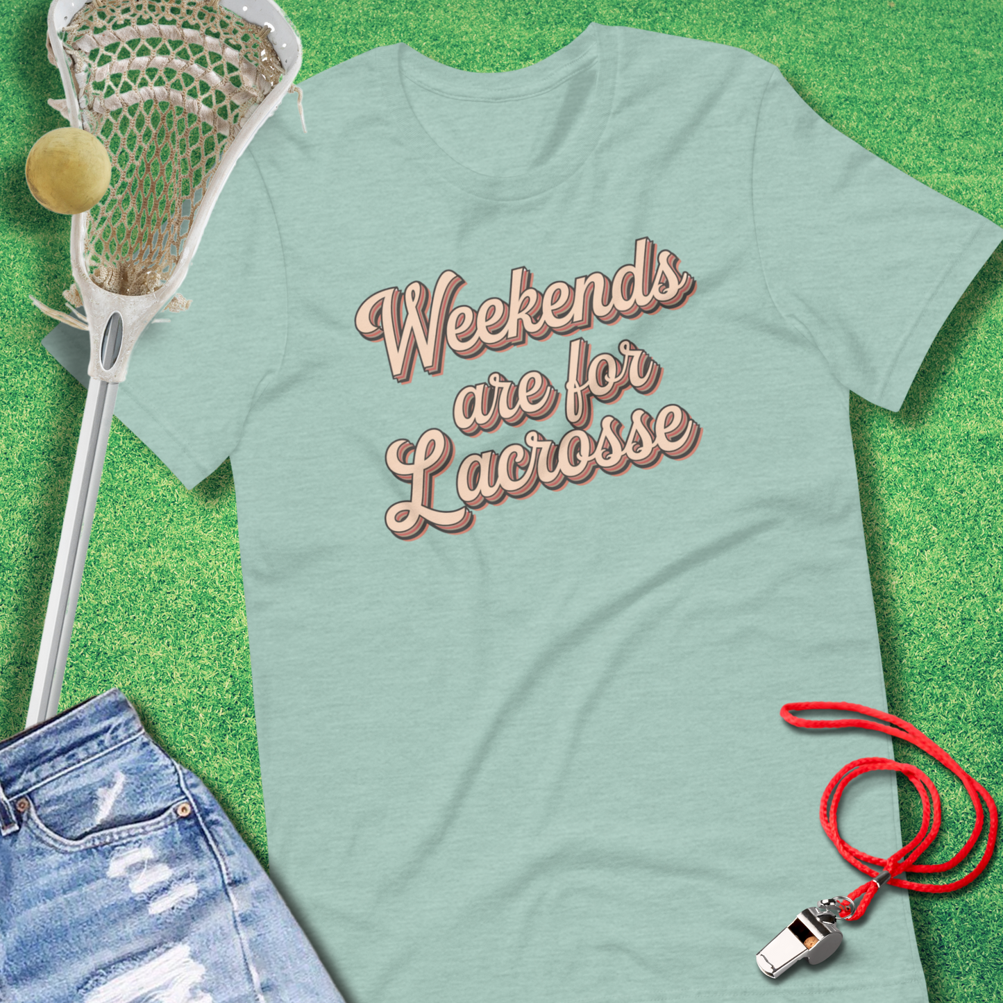 Weekends Are For Lacrosse T-Shirt