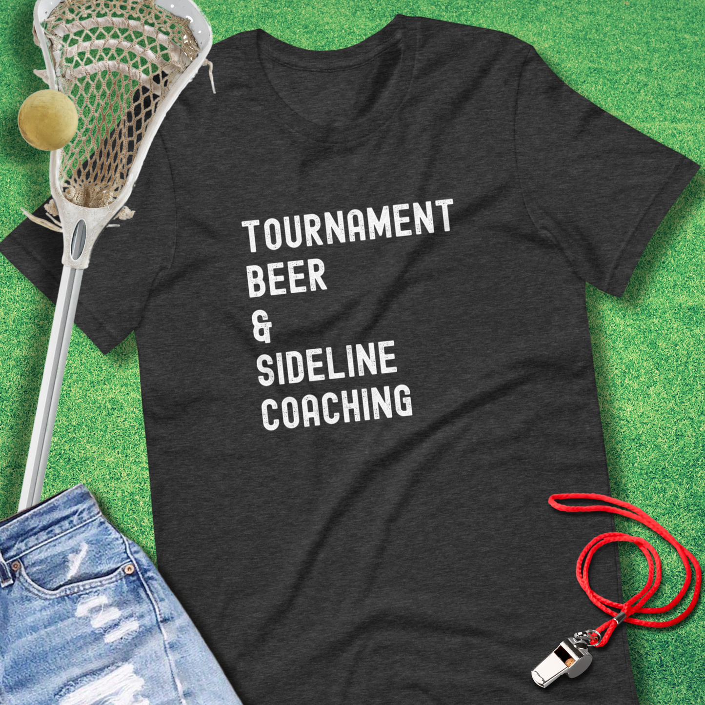 Tournament Beer and Sideline Coaching T-Shirt