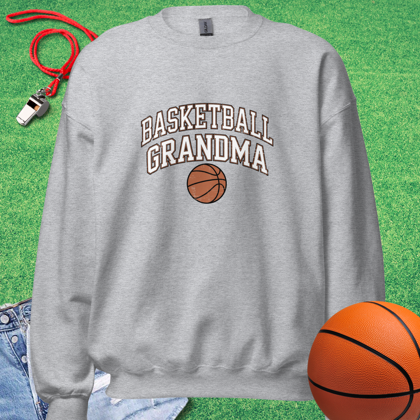 Basketball Grandma Sweatshirt