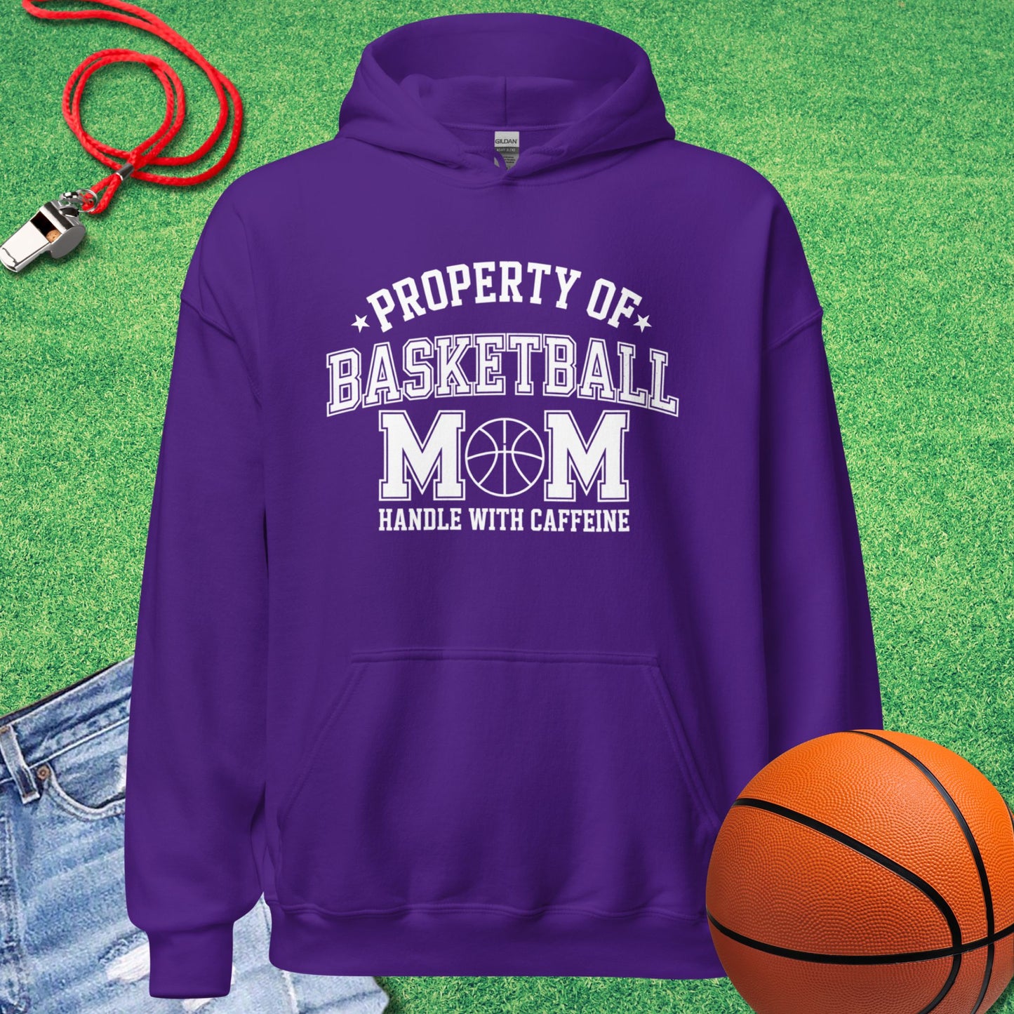 Property of Basketball Mom Hoodie
