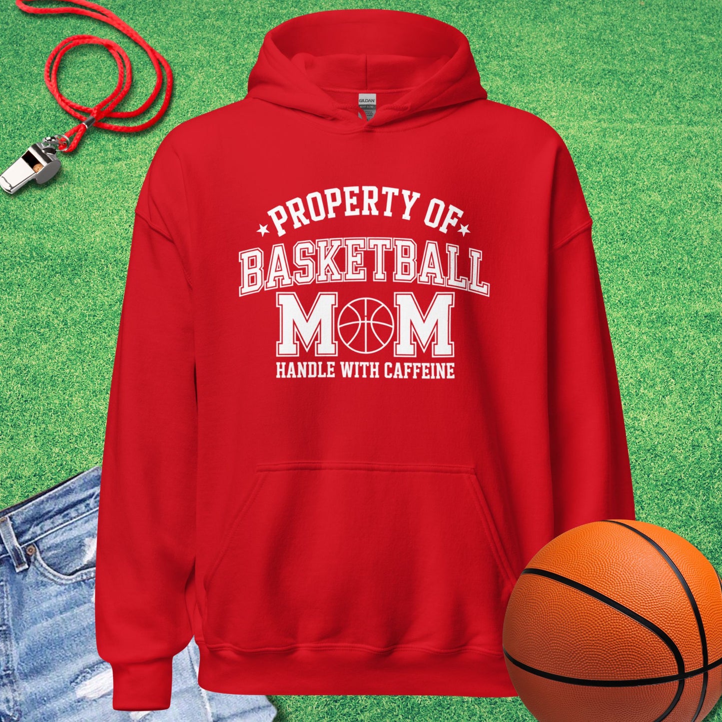 Property of Basketball Mom Hoodie