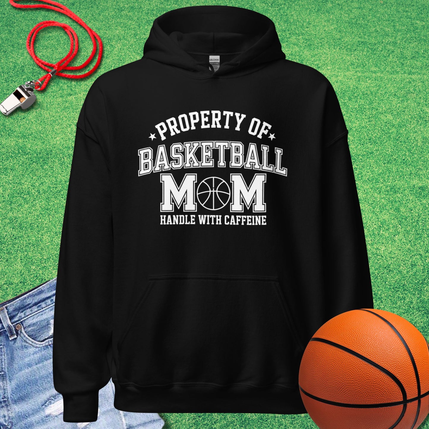 Property of Basketball Mom Hoodie