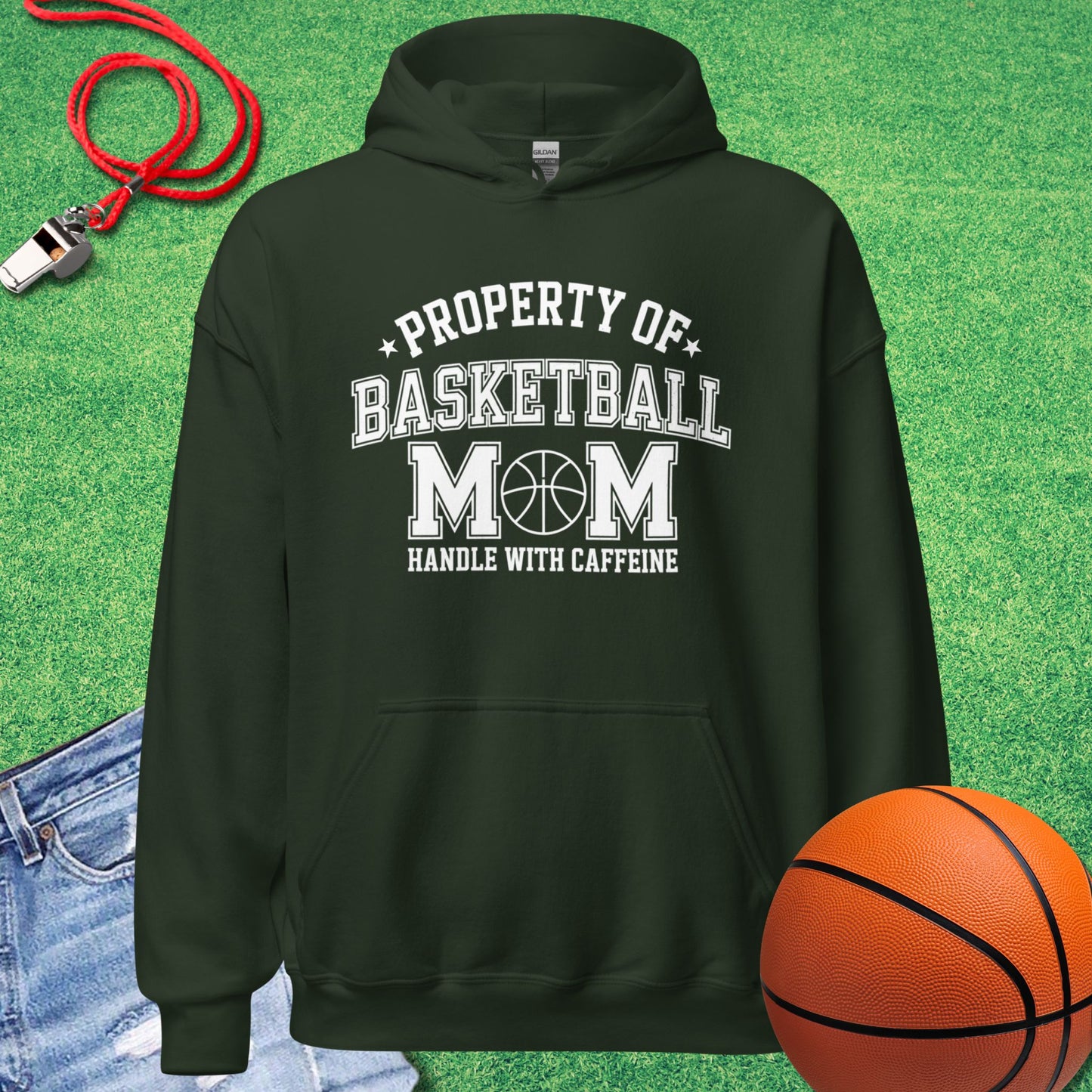 Property of Basketball Mom Hoodie