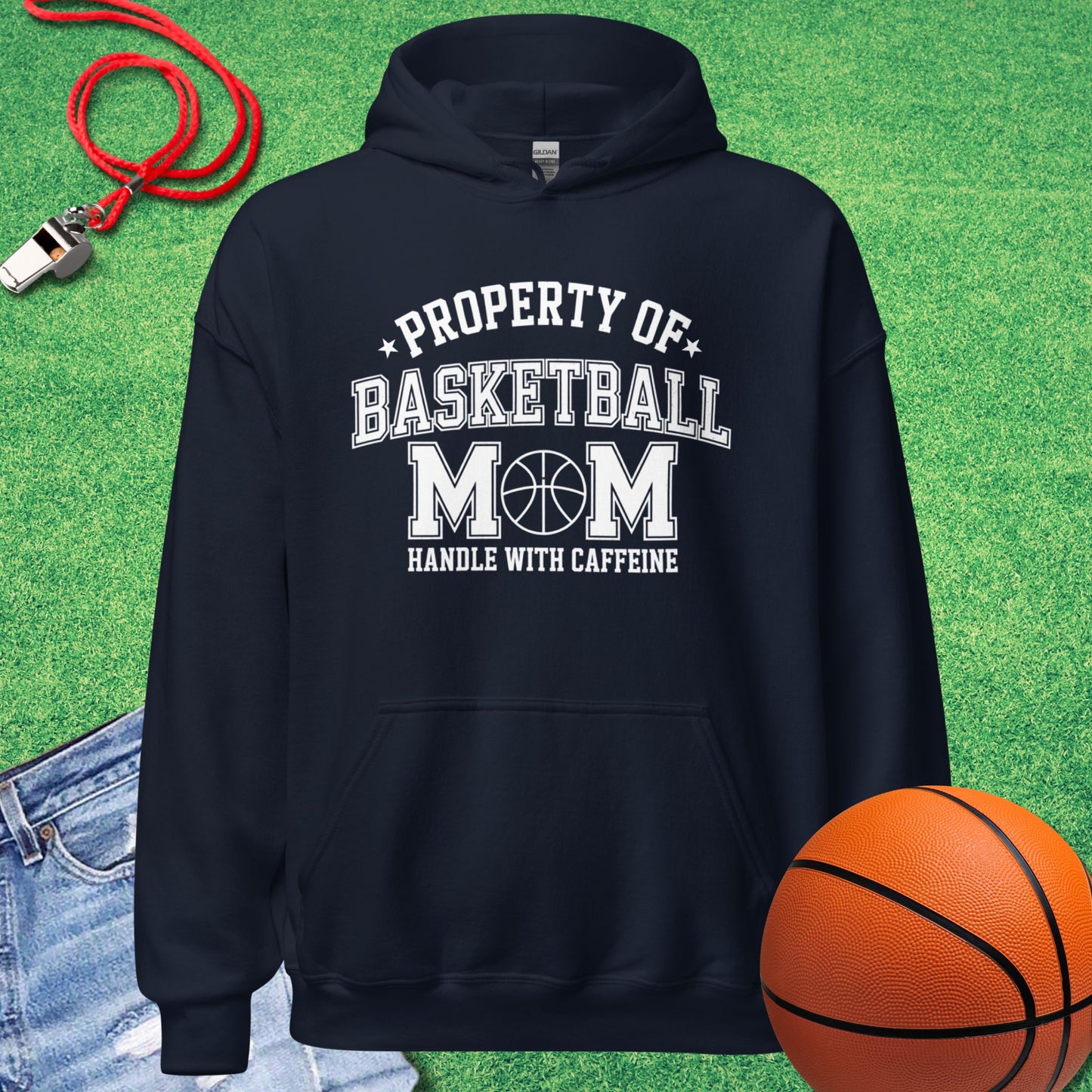 Property of Basketball Mom Hoodie