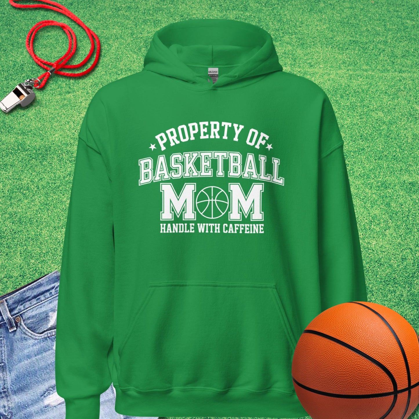 Property of Basketball Mom Hoodie