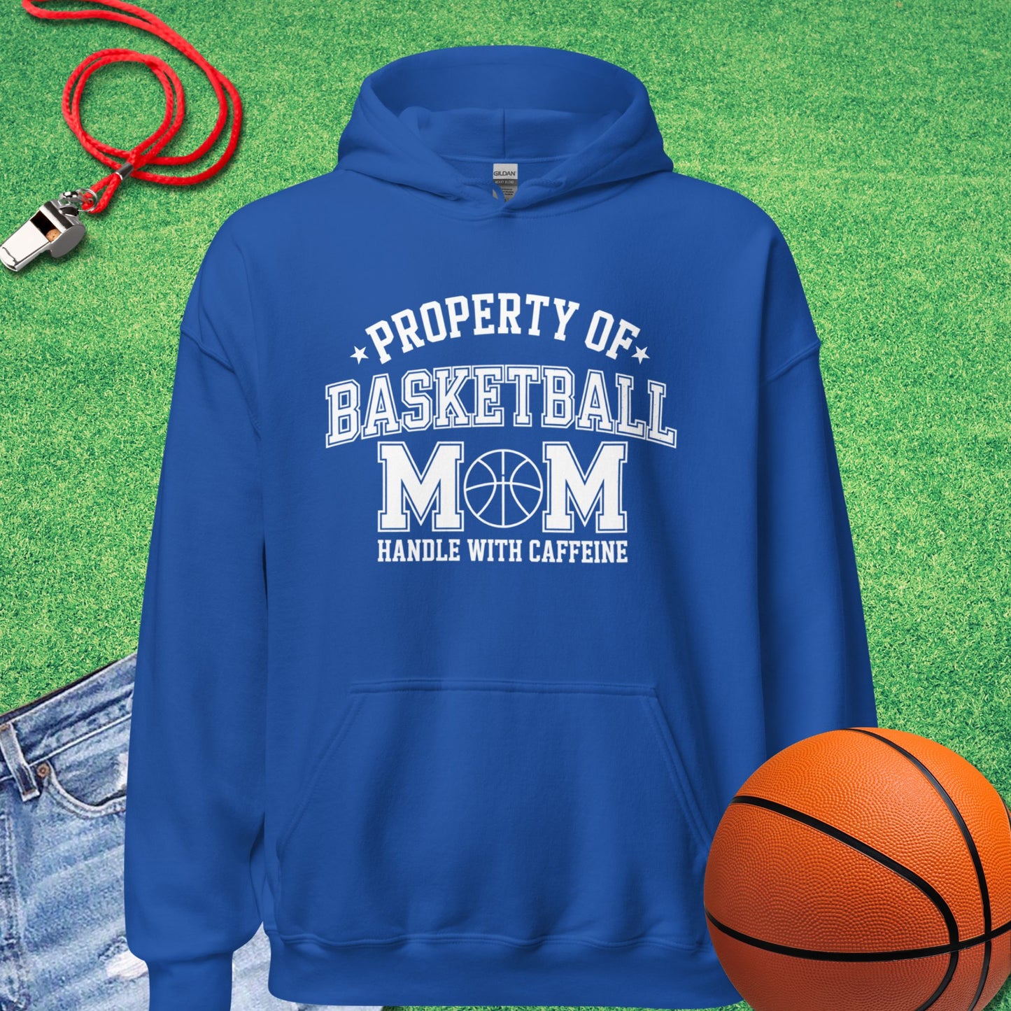 Property of Basketball Mom Hoodie