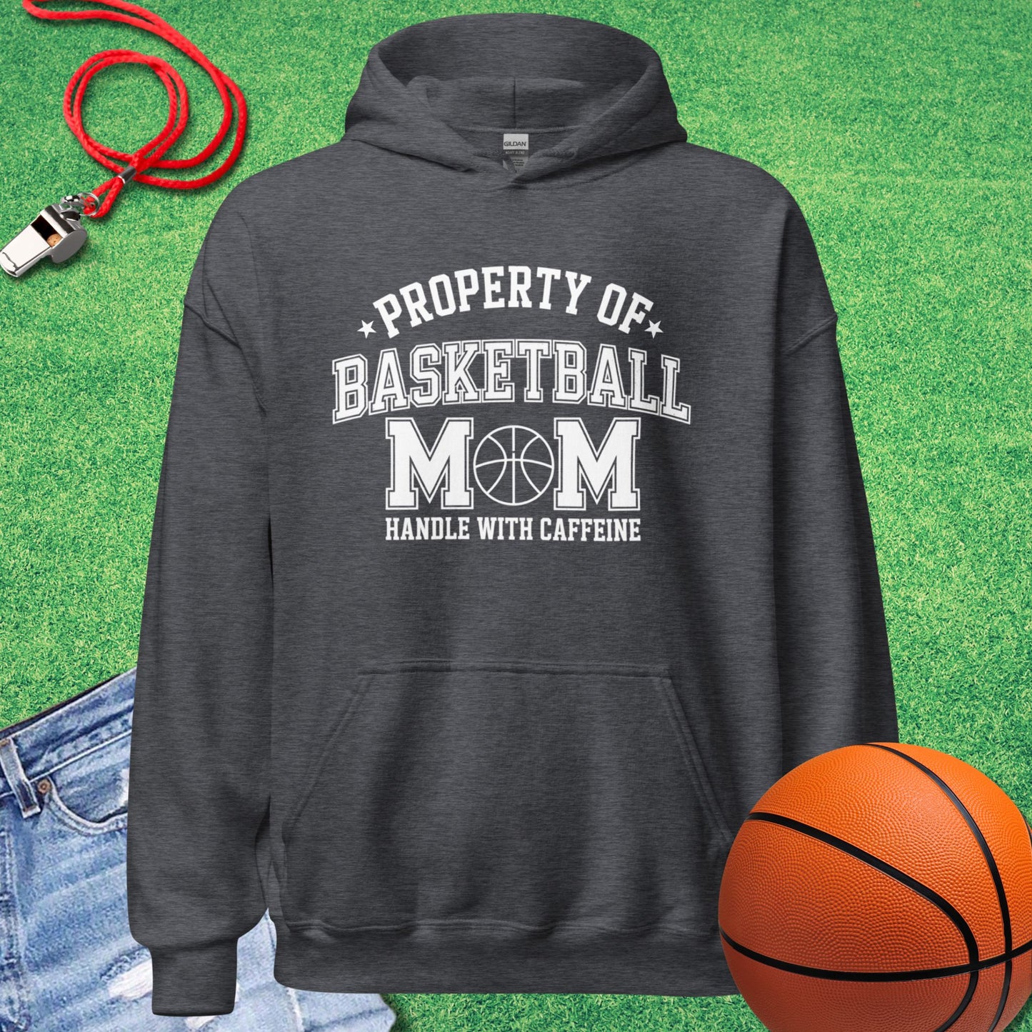 Property of Basketball Mom Hoodie
