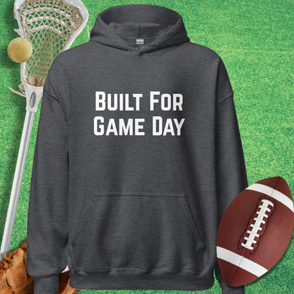 Built For Game Day Hoodie in Navy - sports humor Hoodie | Sideline Gods