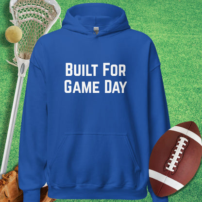 Built For Game Day Hoodie in Royal - funny sideline Hoodie | Sideline Gods
