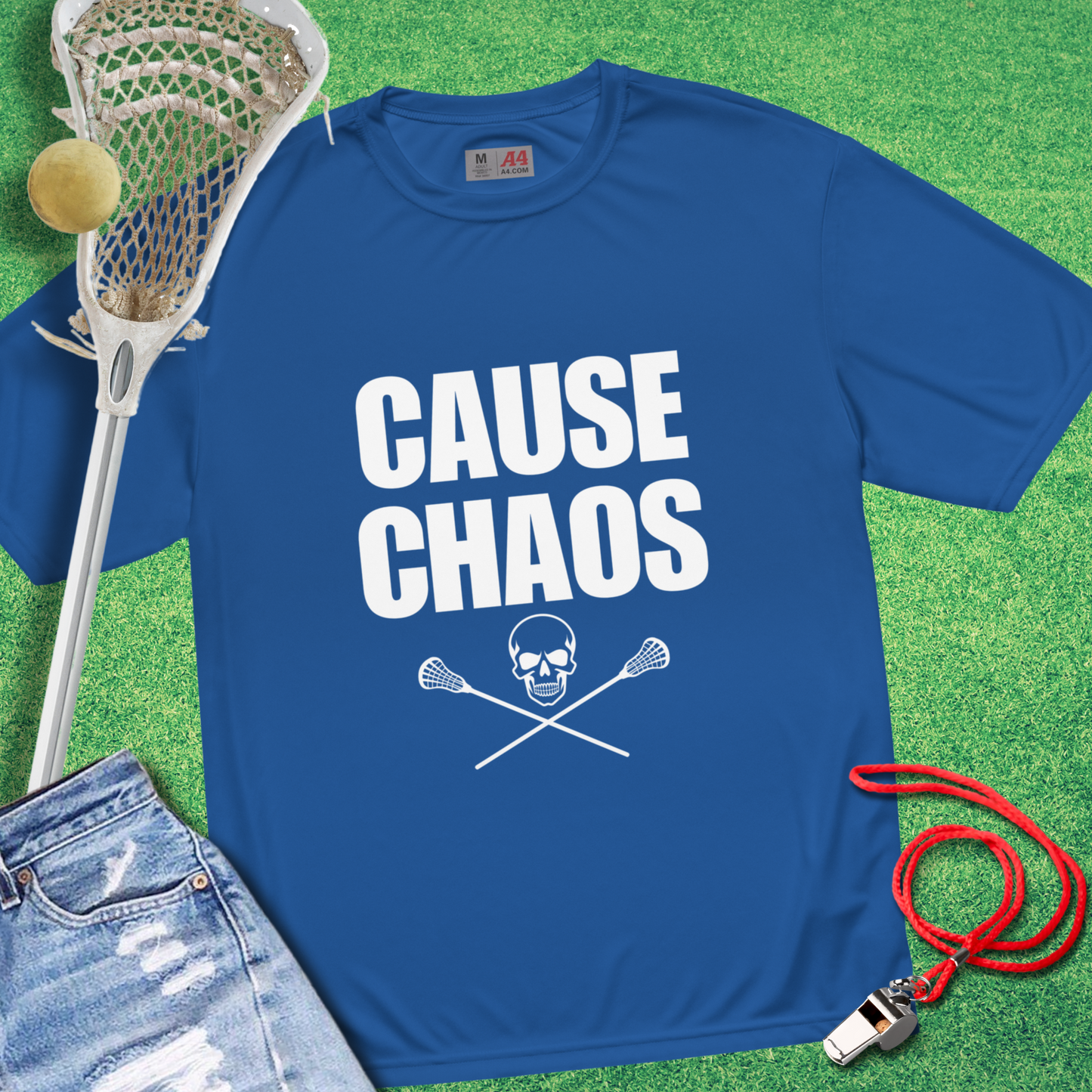 Cause Chaos Performance Tee