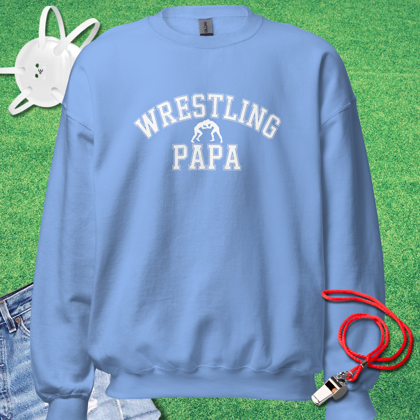 Collegiate Wrestling Papa Sweatshirt