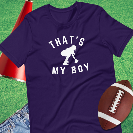 That's My Boy Center T-Shirt
